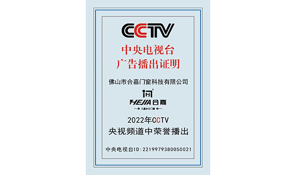 中央电视台广告播出证明